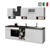 Complete modulaire keuken met modern lineair design 256cm Essence Prijs