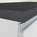 Complete modulaire keuken met modern lineair design 256cm Essence 