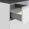 Complete modulaire keuken met modern lineair design 256cm Essence 