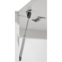 Moderne complete keuken lineair design 256 cm moduleerbaar Unica 