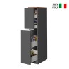 Moderne keukenlade met 2 kruidenlades 30x60x164,5 Trym Afmetingen