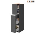 Moderne keukenlade met 2 kruidenlades 30x60x164,5 Trym Aanbod