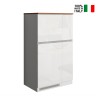 Set inbouw koelkastombouw en kruidenrek keuken lineair Fist Model