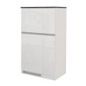Set inbouw koelkastombouw en kruidenrek keuken lineair Fist 