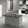 Moderne keukeneiland met 3 deuren en tafel Deaton 155x90x90cm Catalogus