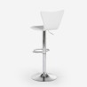 Tabouret de bar cuisine pivotant élégant design moderne réglable Folks Dimensions