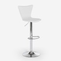Tabouret de bar cuisine pivotant élégant design moderne réglable Folks Choix