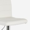 Tabouret de cuisine et bar pivotant rembourré similicuir réglable Boca 