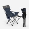 Chaise longue pliante de camping dossier inclinable repose-pieds Trivor Remises