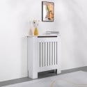 Cache-radiateur en bois blanc 78x19x81,5h Heeter M Catalogue