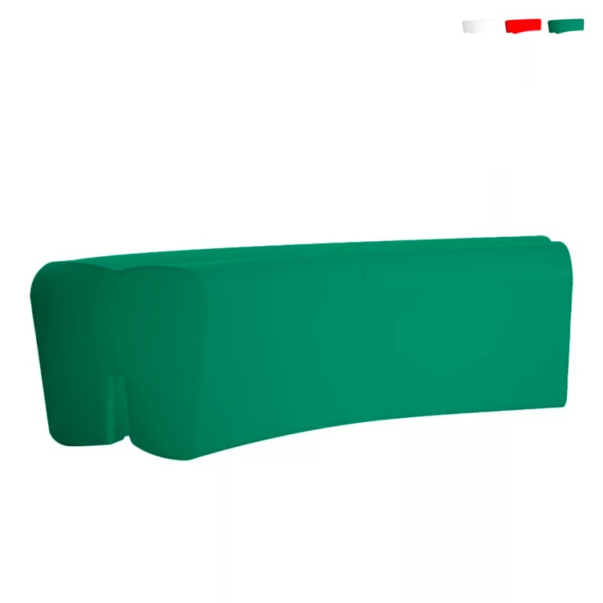 Modulaire tuinbank voor buiten van polyethyleen Arkema Althea Aanbieding Modulaire tuinbank voor buiten van polyethyleen Arkema Althea Aanbieding