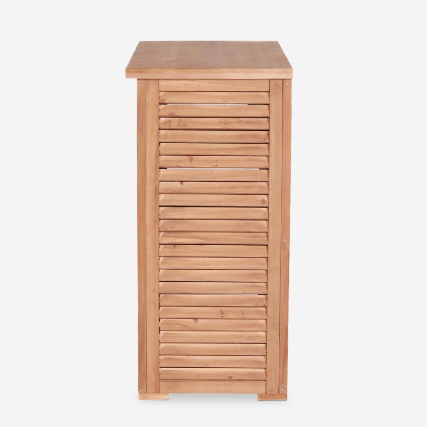 Pintail armoire en bois pour extérieur de jardin 2 portes 69x43x88cm