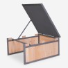Houten tuinhuisje garage voor grasmaaierrobot Quail Verkoop