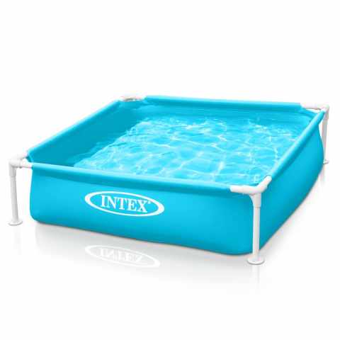 Intex 57173 Mini Frame piscine carrée pour enfants et chiens