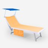 Serviette de plage transat piscine et mer en microfibre 2 poches Vente