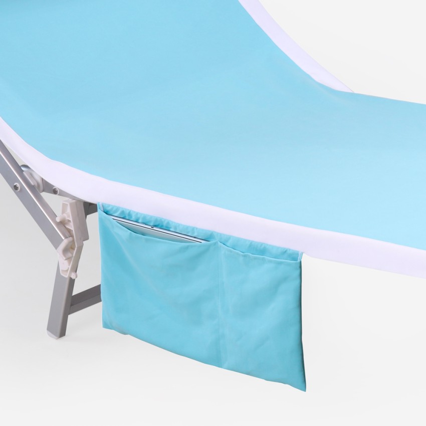 Serviette de plage de transat en microfibre 2 poches Grande Italia XL Promotion Serviette de plage de transat en microfibre 2 poches Grande Italia XL Promotion