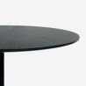 Zwarte ronde eettafel in Goblet-stijl van 80 cm Blackwood Aanbod