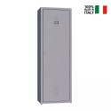 Metalen stalen multifunctionele buitenkast 1 deur 60x40x180 Moduzinc Verkoop