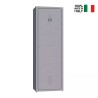 Metalen stalen multifunctionele buitenkast 1 deur 60x40x180 Moduzinc Verkoop