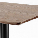 Table carrée 70x70 pour bars restaurants et hôtels Horeca Remises