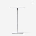 Table haute carré pour tabourets de bar 60x60cm style moderne Arven Vente