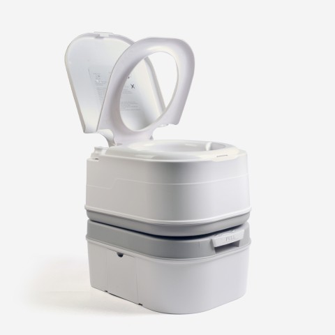 Wc chimique portable 24 litres toilette de camping pour camping-car Yukon Promotion