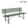 Banc 3 places jardin extérieur classique en fer 150x57x76cm Iven Vente