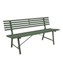 Banc 3 places jardin extérieur classique en fer 150x57x76cm Iven Caractéristiques