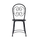 Set 2 x inklapbare stoelen van ijzer voor buiten tuin bistro stijl Roche Korting