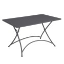 Opvouwbare rechthoekige tafel 120x70cm voor buiten tuin terras Plan Aanbieding