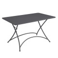 Opvouwbare rechthoekige tafel 120x70cm voor buiten tuin terras Plan Aanbieding