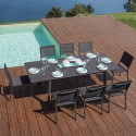 Uitschuifbare tuintafel 160-240x102cm van aluminium Kend Verkoop