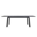 Uitschuifbare tuintafel 160-240x102cm van aluminium Kend Aanbieding