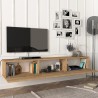 Hangend TV-meubel met 3 deuren in modern design 180cm Damla Karakteristieken