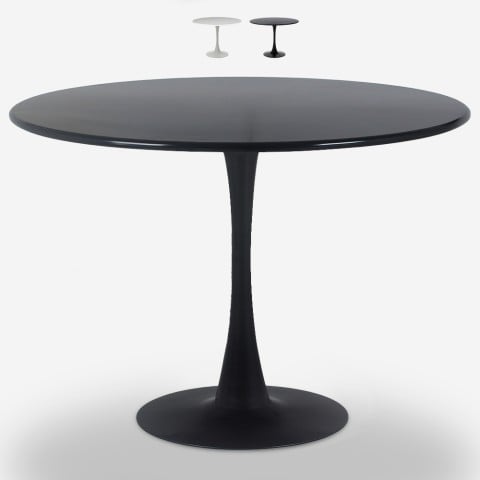 Ronde metalen Goblet tafel 120cm voor buiten en horeca Tekos Aanbieding