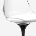 Table Tulipan ronde 100cm + 4 chaises blanc noir transparent Yallam 