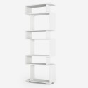 Moderne boekenkast met 6 open planken 60x19,5x162,9cm Blok Catalogus