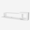 Meuble TV suspendu 150cm séjour moderne porte rabattable Volare Achat