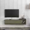 Hangend modern woonkamer TV-meubel 150cm met klapdeur Volare 