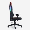 Verstelbare ergonomische kantoorfauteuil gamingstoel met RGB licht Gundam Kortingen