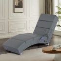 Chaise longue massante chauffante fauteuil en similicuir Rennes Remises