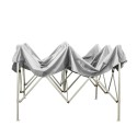 Opvouwbare gazebo 3x2 voor buitenmarkt, tuin, camping, strand Haven Korting