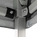 Opvouwbare tuinpaviljoen 2x2 voor buitenmarkt PVC doek Eventide Voorraad