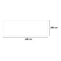 Zijwand opvouwbare tuinpaviljoen 3x6 met oprolbare deur Aanbod