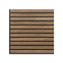 10 x panneau acoustique décoratif 58x58 cm bois noyer Deco BN Promotion