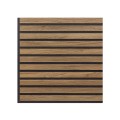 10 x panneau acoustique décoratif 58x58 cm bois noyer Deco BN Promotion