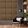 10 x panneau acoustique décoratif 58x58 cm bois noyer Deco BN Offre