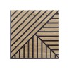 20 x panneau bois chêne absorbant décoratif 58x58cm Deco MXR Modèle