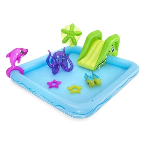 Piscine de jeu gonflable pour enfants Aquarium jeu d’eau Bestway 53052 Promotion