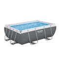 Bovengronds rechthoekig zwembad Bestway 56629 Power Steel 282x196x84cm Aanbieding